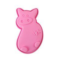 animal jelly moulds pig shaped cake decorating tools cake silicone cake molds baking tools for cakes soap mold...