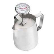 VonShef Stainless Steel Milk Frothing Espresso Thermometer with Dial and Clip N2