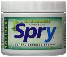 Spry Xlear Spearmint Gum, 2 Count N5