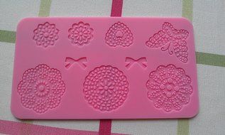 Sugar Lace Silicone Pad, Cake Decoration Mold N5