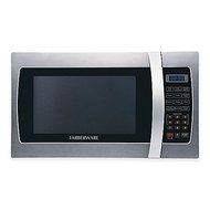 Farberware&reg; Pro 1.3 Cubic Foot Microwave Oven in Stainless Steel/Black
