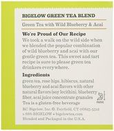 Bigelow Green Tea w/ Blueberry &amp; Acai Tea Bags - 20 ct N5