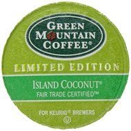 Green Mountain Coffee Roasters Island Coconut 24count N4