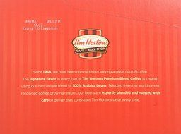 Tim Horton's Single Serve Coffee Cups, Original Blend, 24 Count N59