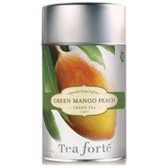 Tea Forte GREEN MANGO PEACH Organic Loose Leaf Green Tea, 3.5 Ounce Tea Tin N2