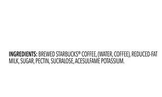 Starbucks Low Calorie Iced Coffee, 4 ct N7
