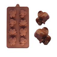 Butterfly Frog Shape Chocolate Silicone Mold Baking Cake Decoration Mould N2