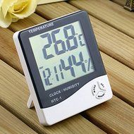 LingStar 2016 multifunction Hygrothermograph LCD Screen Digital Alarm Clock Clendar Humidity Hygrometer Meter... N3