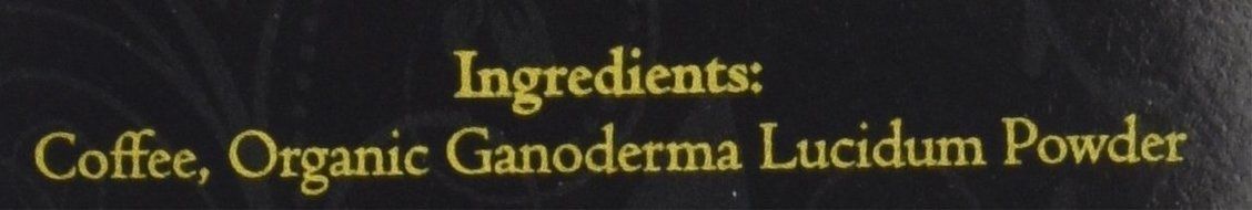 Gourmet Black Coffee With 100% Organic Ganoderma Lucidum (1 Box of 30 Sachets) N6