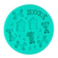Baking Mould Cake Bread Mold Fondant Cakes Food-grade Silicone Puppy Non Stic