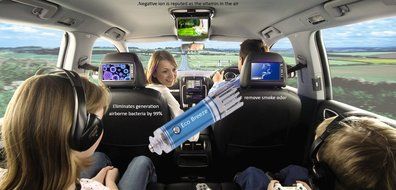 Car Air Purifier,Ionizer, Air cleaner, Ionic air purifier, Car Air Freshener and Order Eliminator | removers cigarettes... N6