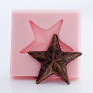 Silicone Primitive Star Mold Food Safe Fondant, Chocolate, Candy, Resin, Polymer Clay Mold, Metal Clay. Food Safe...