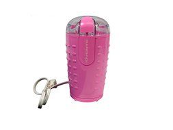 Ovente Pink Stainless Steel Electric Blade Coffee Grinder, 120V, 150-watt One-Touch High Performance Motor, 2.5...