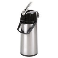 Choice 2.2 Liter Glass Lined Stainless Steel Airpot with Lever