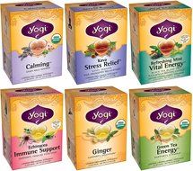 Yogi Tea Office Favorites 6 Flavor Variety Pack (Pack of 6, 96 Tea Bags Total) N5