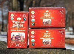 Pride Of India Organic Indian Assam Black Tea, 25 Tea Bags N6