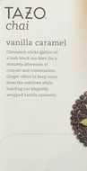 Tazo Chai Tea Vanilla Caramel -- 20 Tea Bags N4