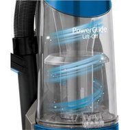Multi-Level Filtration Bagless PowerGlide Vacuum with Lift-Off Technology