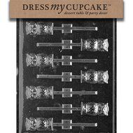 Dress My Cupcake Chocolate Candy Mold, Owl Lollipop, Halloween