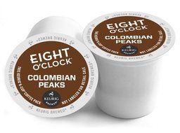 Keurig, Eight O'Clock Coffee, Colombian Peaks, K-Cup packs, 30 Count N2