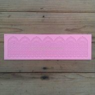 Silicone Embossing Mold Gum Paste Fondant Cake Lace Decorating Sugar Craft Mat - CF3