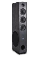 VM Audio EXAT31 Black Floorstanding Powered Bluetooth Tower Home Speakers Pair N2