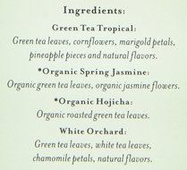 Mighty Leaf Tea Green &amp; White Variety, 15-Count Whole Leaf Pouches (Pack of 3) N4