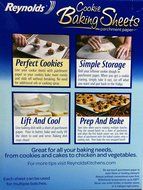 Reynolds Consumer Cookie Baking Sheets Non-stick Parchment Paper, 75 Count