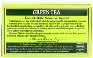 Bigelow Green Tea, 20-Count Boxes (Pack of 6)