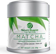 Nature's Blueprint Organic Japanese Matcha Green Tea Powder (1 oz Tin) - Ceremonial Grade N16