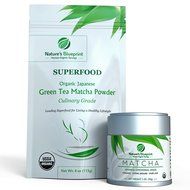 Nature's Blueprint Organic Japanese Matcha Green Tea Powder (1 oz Tin) - Ceremonial Grade N19