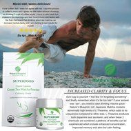Nature's Blueprint Organic Japanese Matcha Green Tea Powder (1 oz Tin) - Ceremonial Grade N21
