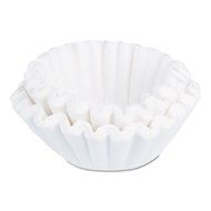 BUNN Flat Bottom Funnel Shaped Filters, for Bunn U3 brewer - 10 packs of 25 filters.