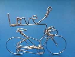 Handmade Personalized Gifts For Cyclists ~Add Your Own Name on Bicycle as Personal Creations Ornaments ~Custom...