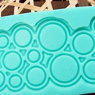 Fondant Cake Mold Silicone Sugar Lace Mould Silicone Mat N3
