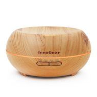 InnoGear 200ml Aromatherapy Essential Oil Diffuser, Wood Grain N6