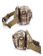 SB@Military Style Outdoor Sports Waist Bag , camouflage N2
