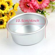 MImgo Store 2&quot; 4&quot; 5&quot; 6&quot; Reusable Round Cake Tin Panloose Base Bottom Wedding Cake Mould With Removeable Bottom...