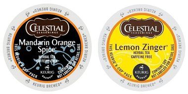Celestial Seasonings - Mandarin Orange Spice &amp; Lemon Zinger K-cup Combo Pack for Keurig 2.0 - 48 Count/24 Per...