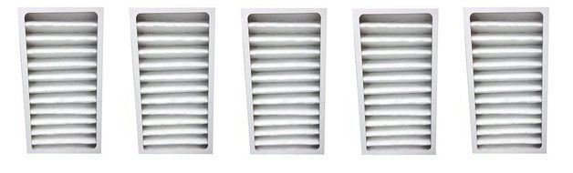 5 pack HEPA Filter fits Hunter 30963 for Air Purifier 30710, 30711, 30715, 30716, 30717 &amp; 30730 by LifeSupplyUSA