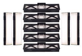 Hongfa Black Side Brushes Replacement for Neato 945-0130 Botvac (4) N12