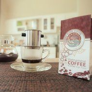 Premium Coffee by Farmers Blend Vietnamese Coffee, a Gourmet Coffee and Low Acid Coffee with smooth but bold flavors... N6