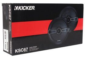 Kicker 41KSS674 6.75" 250W Component Speakers+200W Coaxials+Amplifier+Amp Kit N2