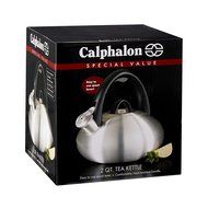 Calphalon 2-Quart Stainless Steel Tea Kettle with Whistle N4