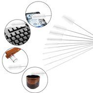 EBYTOP Nylon Tube Pipe Cleaning Brush Set for Glasses Keyboard Cleaning,with Housing Box,10PCS