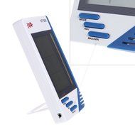 KT-908 Digital Temperature Humidity Tester Thermometer Clock Hygrometer &deg;C/&deg;F temperature unit selectable N3