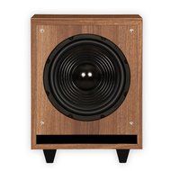 Theater Solutions SUB8FM Front Firing Powered Subwoofer (Mahogany)