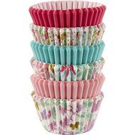Wilton 415-8775 150 Count Floral Collection Mini Cupcake Liners