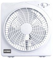 Optimus F-1022 10-Inch 2 Speed Box Fan, White