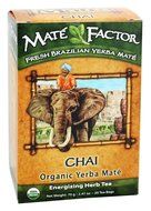 The Mate Factor Organic Yerba Mate Tea Chai -- 20 Tea Bags N4
